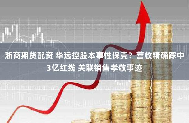 浙商期货配资 华远控股本事性保壳？营收精确踩中3亿红线 关联销售孝敬事迹