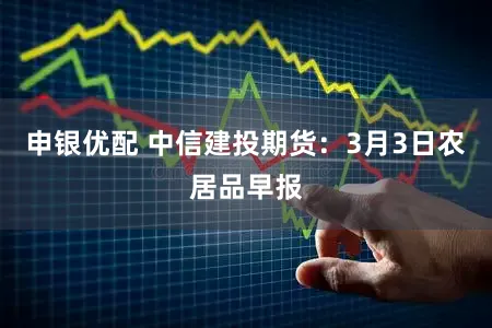 申银优配 中信建投期货：3月3日农居品早报