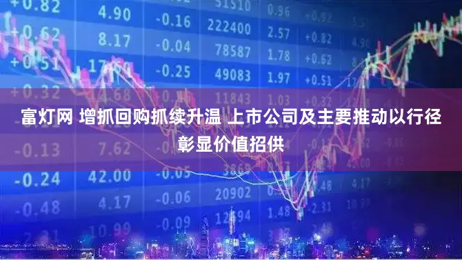富灯网 增抓回购抓续升温 上市公司及主要推动以行径彰显价值招供
