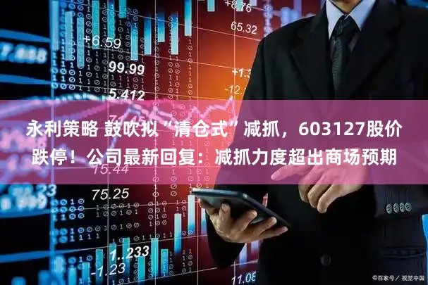 永利策略 鼓吹拟“清仓式”减抓，603127股价跌停！公司最新回复：减抓力度超出商场预期