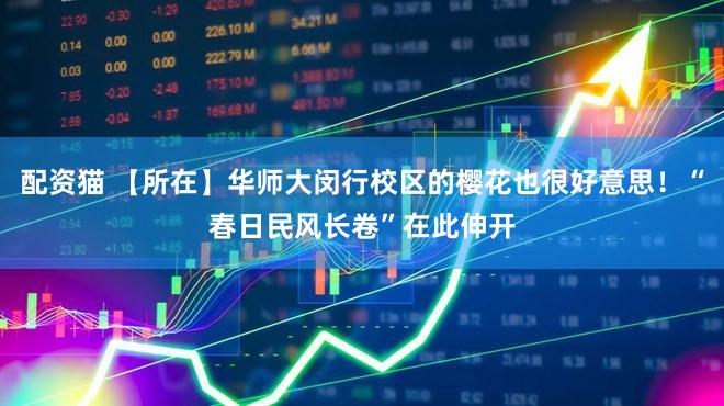 配资猫 【所在】华师大闵行校区的樱花也很好意思！“春日民风长卷”在此伸开