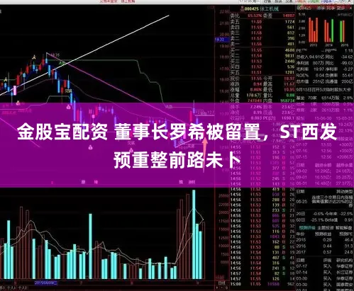 金股宝配资 董事长罗希被留置,ST西发预重整前路未卜
